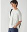 膨れジャガード クルーネックTシャツ