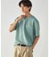 膨れジャガード クルーネックTシャツ