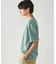 膨れジャガード クルーネックTシャツ