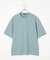 膨れジャガード クルーネックTシャツ