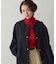 ノーカラー ニュアンス オーバーサイズコート
