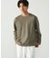 パッチワーク風 チェックジャガードTシャツ