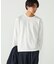 パッチワーク風 チェックジャガードTシャツ
