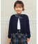 リボンタイ付き チェックプリーツスカート(140-160cm)