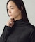 2WAY ポリエステルシャーリング ハイネックカットソー