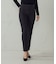 【美しいベーシックパンツ】 デニムライク 裏起毛ハイテンションパンツ