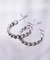 【sauvage peau】メタルビジューピアス