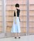 【XSサイズ展開】フレアサーキュラースカート