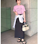 【XSサイズ展開】【ロングセラー】ハイウエストサスペンダースカート