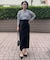 【XSサイズ展開】【ロングセラー】ハイウエストサスペンダースカート