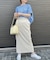 【XSサイズ展開】【ロングセラー】ハイウエストサスペンダースカート