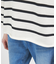 【TRICOTS JEAN MARC】ボートネック ボーダーニットプルオーバー