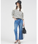 【TRICOTS JEAN MARC】ボートネック ボーダーニットプルオーバー