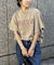 ＜別注＞【MICA&DEAL /マイカアンドディール】ロゴTシャツ / フレアス