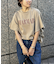 ＜別注＞【MICA&DEAL /マイカアンドディール】ロゴTシャツ / フレアス