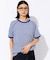 【FRUIT OF THE LOOM】ボーダーTシャツ / ワッフル / 半袖