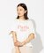 【REMI RELIEF / レミレリーフ】ロゴTシャツ / SP加工14/天竺