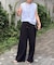 【人気追加】カットジャージサイドラインパンツ/ウエストゴム