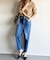 【woadblue /ウォードブルー】SAROEL LOOSE DENIM /