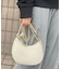 【AULENTTI/オウレンティ】スモールハーフムーンショルダーバッグ