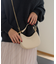 【AULENTTI/オウレンティ】スモールハーフムーンショルダーバッグ