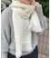 【FOXFORD/ フォックスフォード】モヘヤ混マフラー