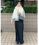 【FOXFORD/ フォックスフォード】モヘヤ混マフラー