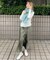 【FOXFORD/ フォックスフォード】モヘヤ混マフラー