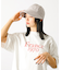 【Ruben/ルーベン】フェイクナイロンデイリーキャップ（つば深め）【WEB限定