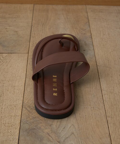 ルージュ・ヴィフ ラクレ（Rouge vif la cle）/【REMME/レメ】サムリングフラットサンダル REMME/レメ】サムリングフラットサンダル｜ルージュ・ヴィフ・ラクレの