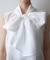 【一部店舗限定】【北野百笑さん着用】2WAYリボンシアーブラウス