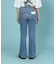 【SOMETHING/サムシング】LISA フレアデニムパンツ【WEB限定】