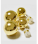 【LUV AJ/ラヴエージェイ】DOUBLE BALL EARRINGS ピアス