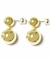 【LUV AJ/ラヴエージェイ】DOUBLE BALL EARRINGS ピアス