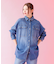 【Healthy denim / ヘルシーデニム】Almond / デニムシャツ
