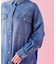 【Healthy denim / ヘルシーデニム】Almond / デニムシャツ