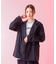 【Le Melange/ル・メランジュ】スラブタッチドライジャケット【WEB限定