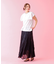 【Le Melange/ル・メランジュ】レイヤードデザインT/接触冷感【WEB限
