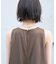ノースリーブ バルーンワンピース