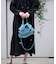 【Ampersand / アンパサンド】Denim  frilr bag　ME-