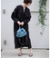 【Ampersand / アンパサンド】Denim  frilr bag　ME-