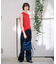 【Ampersand / アンパサンド】Denim  frilr bag　ME-