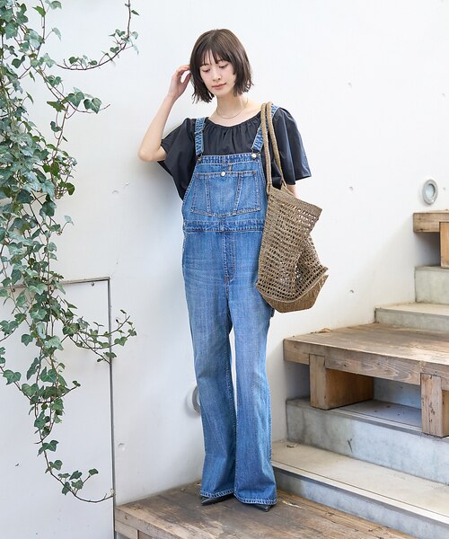 y*す様 red cardレッドカードnomadオーバーオール spickand RED CARD/ レッドカード】別注 Nomad デニムオーバーオール｜ルージュ