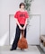 【Ampersand / アンパサンド】Tulle frill bag/ME-2