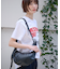 【Ampersand / アンパサンド】Soft croissant bag S