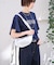 【Ampersand / アンパサンド】Soft croissant bag S
