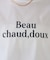 ターンバックロゴTシャツ
