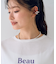 ターンバックロゴTシャツ