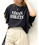 【MICA＆DEAL/マイカ＆ディール】VEGAN ATHLETIC ロゴフリル