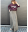 【AMERICANA×MICA＆DEAL/ アメリカーナ×マイカ】long te